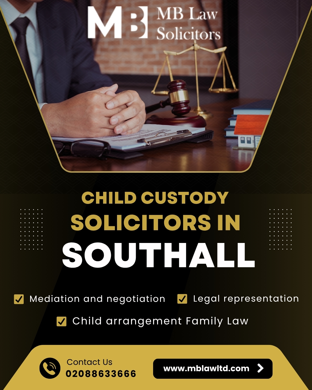 Expert Child Custody Solicitors in Southall — MB Law Ltd