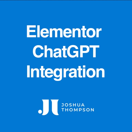 Elementor Widget for ChatGPT Assistants
